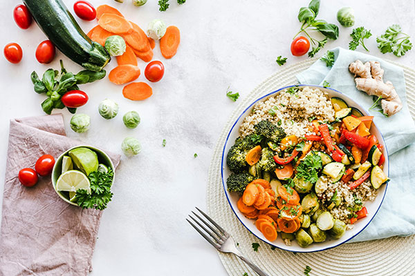 Quick Couscous & Broccoli Frittata  From Cooking for Healthy Healing, by Linda Reetor-Page