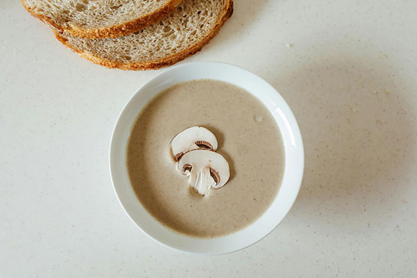 Sesame Mushroom Soup  From Cooking for Healthy Healing, by Linda Reetor-Page