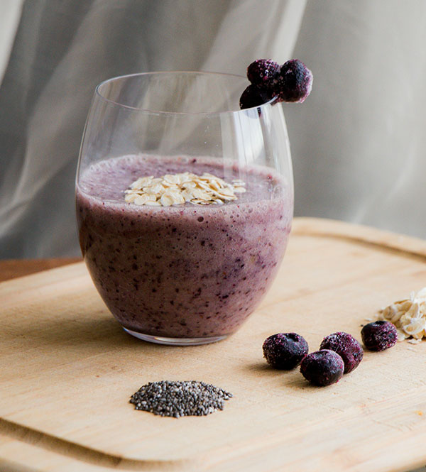 Energizing Blueberry Smoothie